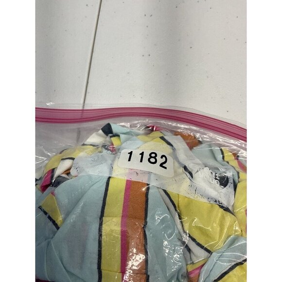 NEW J CREW Tiered MIDI Sun‎ Dress Sleeveless Striped Colorful Size 12 - Picture 13 of 13